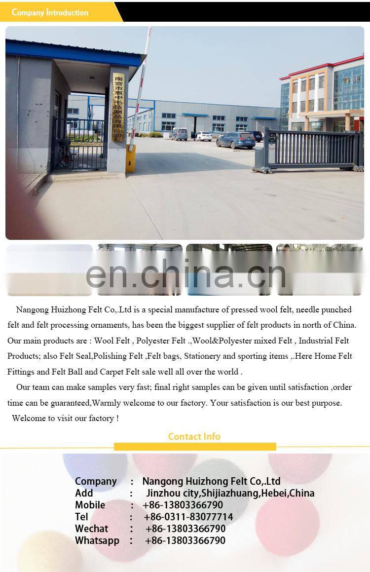 High Quality Colorful Nonwoven Fabric Felt Roll