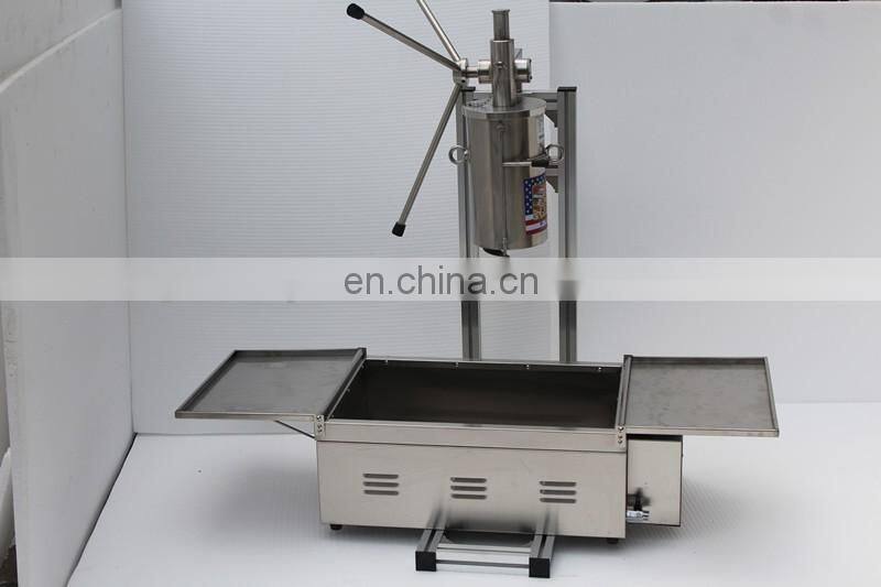 2016 stainless steel new home use churros machine for making snack churros