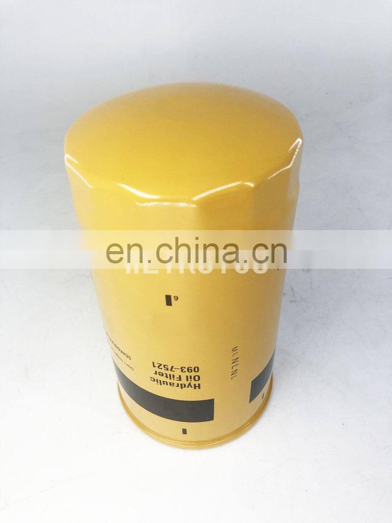 Excavator hydraulic oil filter Transmission Filter 093-7521