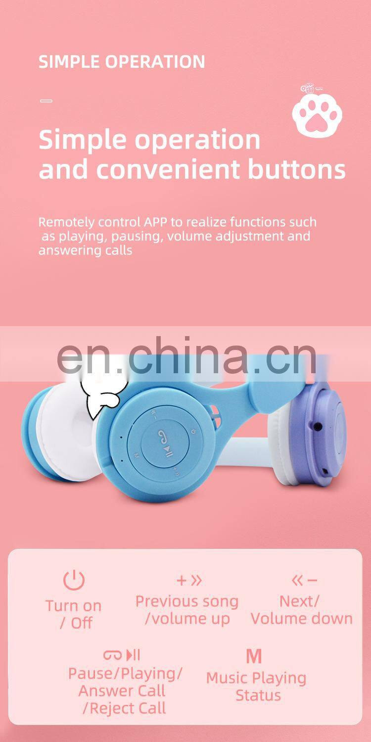 Bt_Headphones_Wireless hot Amazon 2021 News Product M6 Cute Odm&Oem Factory Wholesale Mobile Phone Wireless Earphones Headphones