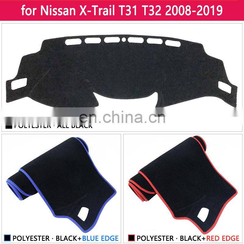 for Nissan X-Trail T31 T32 2008~2019 Anti-Slip Mat Dashboard Cover Pad Sunshade Dashmat Car Protect Dash Carpet Accessories rug