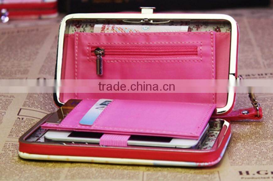 Graffiti PU leather Handbag wallet Purse cartera Carteira para dama Mujer de Ultimos modelos