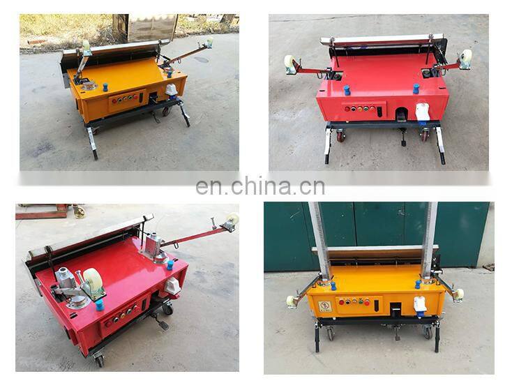 Automatic Wall Cement Plastering Machine
