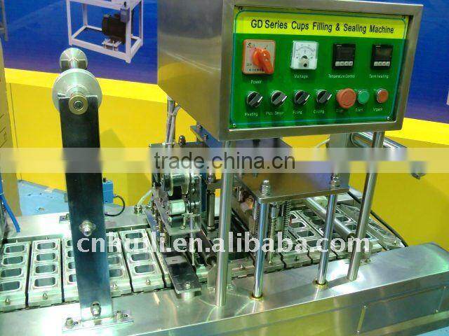 CD-20 Series automatic cup filling and sealing machine