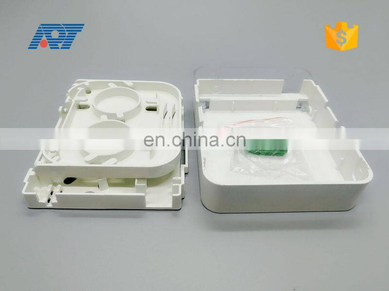 White indoor Mini Fiber Optic Terminal , Panel box , FTTH Box