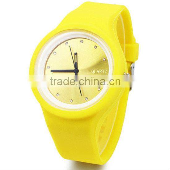 various silicone products dark blue jelly watch silicone watch
