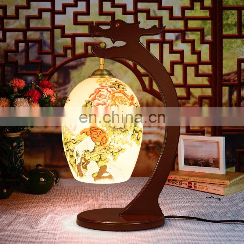 Retail And Wholesale Traditional Thin China Egg Shell Porcelain Table Lamps amp for hotel made in jingdezhen