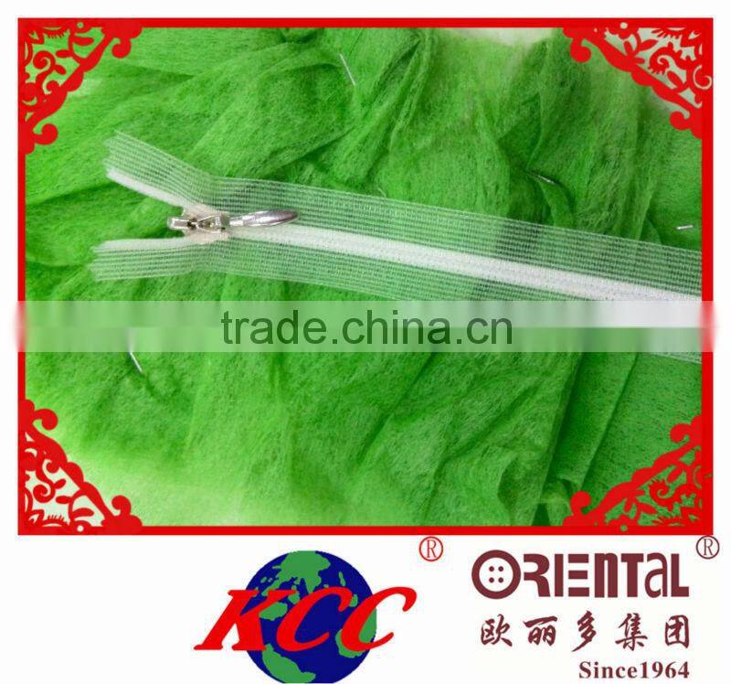 3# KCC invisible zipper with transparent tape