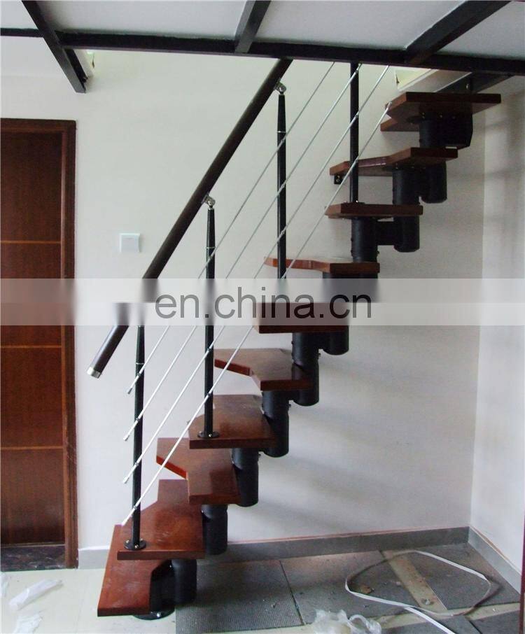 Easy Install DIY Space Saving Loft Stairs,  Wooden Tread Straight Staircase