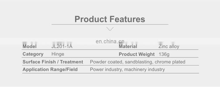 Zinc Alloy Chrome Plated Metal Gate Concealed Hinge