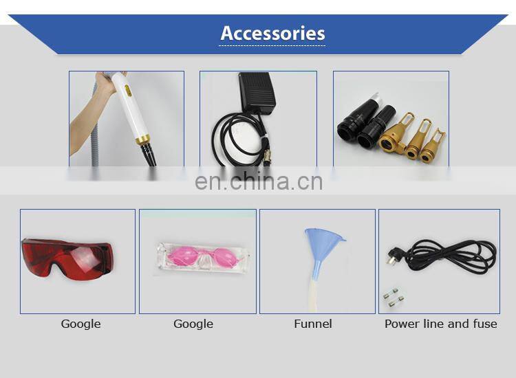 ND YAG Pico second Good Way Laser Pigment Remover Eyebrow Tattoo Removal Machine