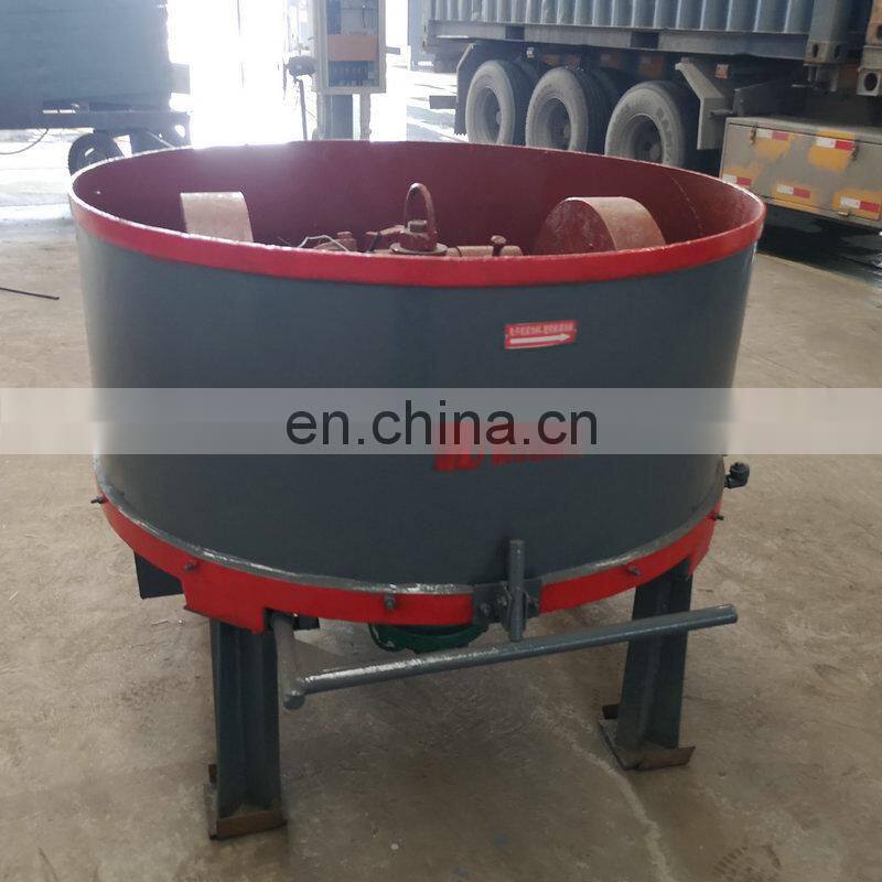 Good quality wheel roller grinder mixer coal blender charcoal grinding and mixing machine