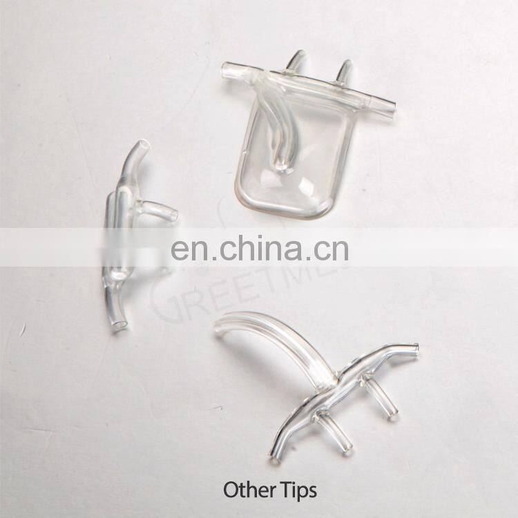 Factory Price Medical Cannula Nasal Oxygen Tube PVC Injection & Puncture Instrument Ce OEM Service Greetmed EOS 3 Years 5000pcs