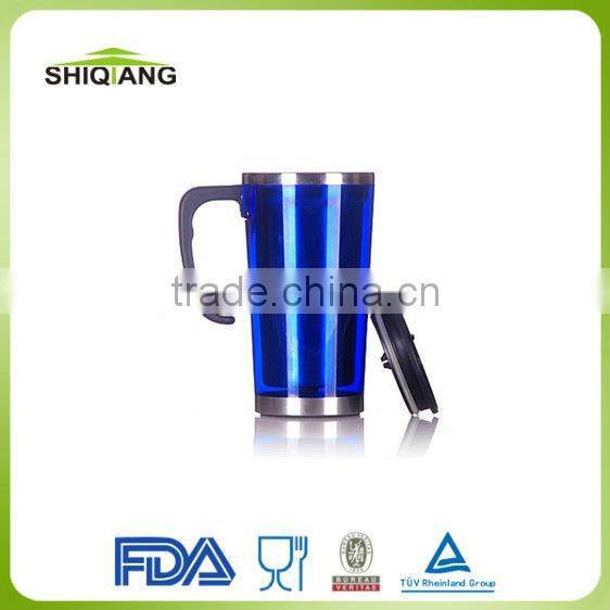 400ml small stainless steel thermo mugs with handle BL-5041