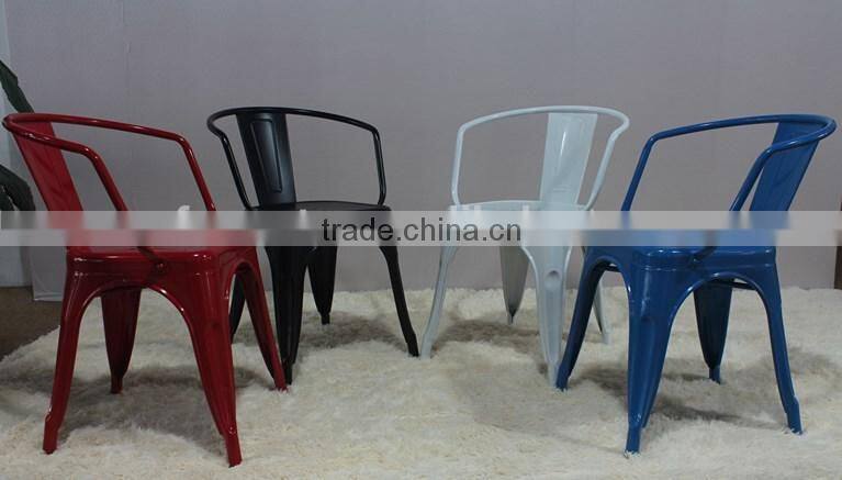 Colorful high 72cm dining room furniture restaurant chair