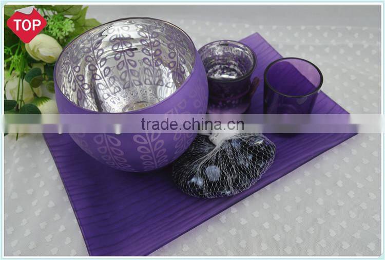 candle holder ,glass tealight