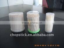 high quality plastic toothpick in a plastic box with FDA certificate
