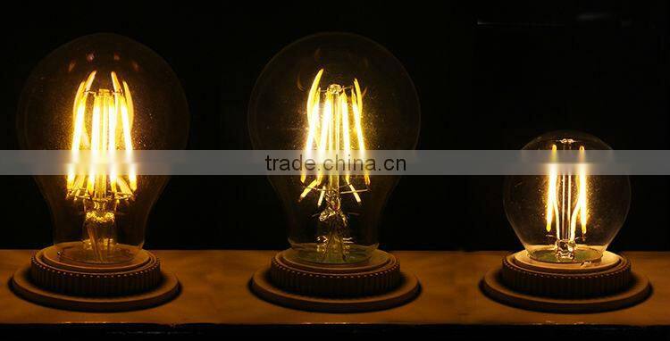 2016 New item LED Filament led Bulb 3.5w A60 E27 3.5W 230v led globe bulb