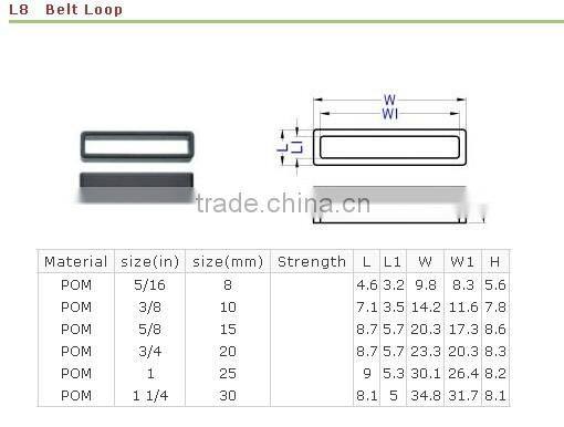 plastic buckle for camera adjustable shoulder strap series