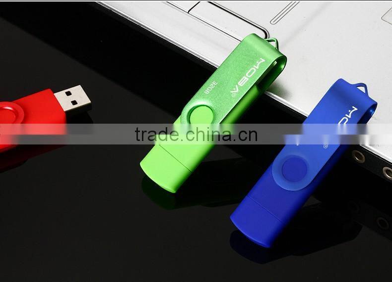 New design 2016 OTG USB flash drive 32g A+flash