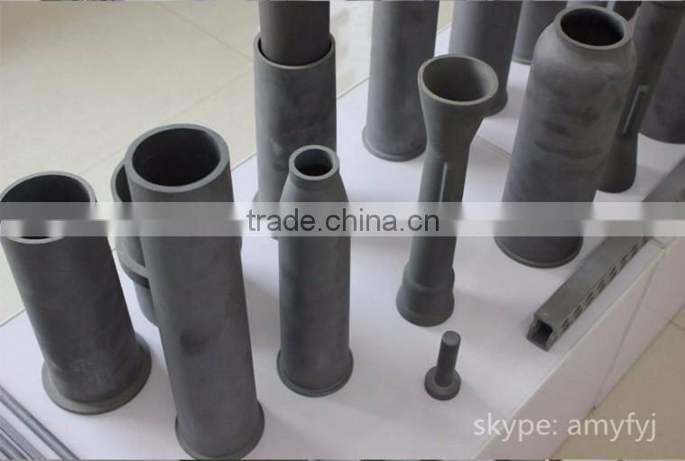 Refractory Silicon Carbide Burner Tubes for High Temperature Kilns