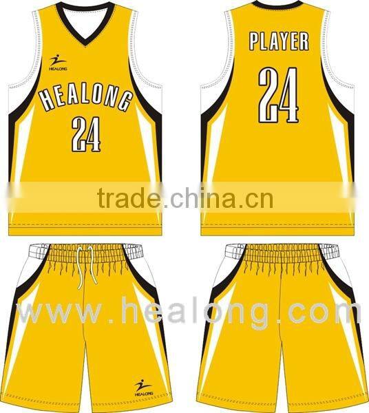 High quality cool basketball jersey designs