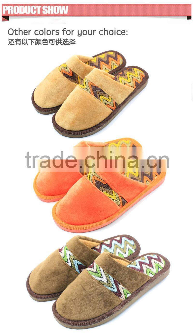 high quality indoor outdoor home soft slippers for woman & man