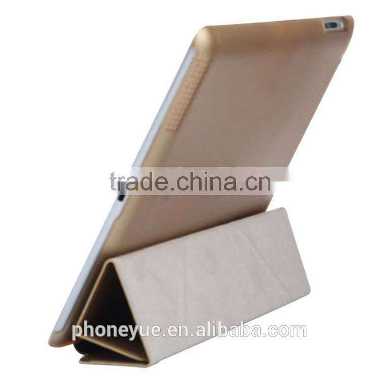 Ultra 4 Shapes Stand Smart Tablet PU Leather Cover Case for iPad 2/3/4
