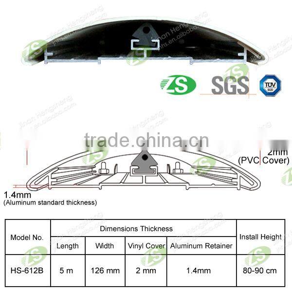 Aluminum&PVC Impact resistance wall protection products