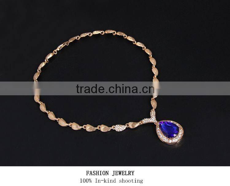 Hot Design Gold Jewelry Costume Jewelry Set Algeria Fashion Jewelry Set