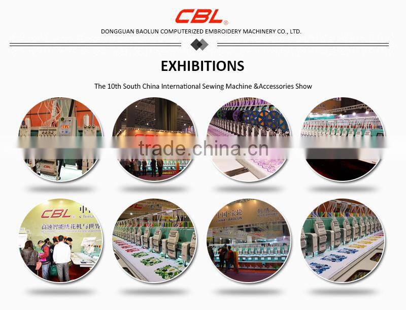 High Speed Flat+Cording+Sequins embroidery machine