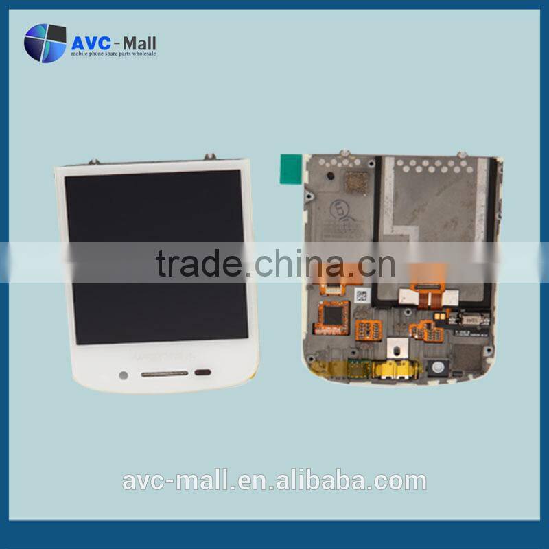 china wholesale LCD touch screen and digitizer assembly with frame for Blackberry N-Series/Dev Alpha C Q10 white