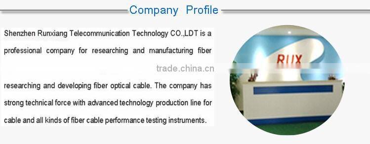 outdoor FRP member fiber convertor GJYXFCH ftth drop fiber optic cable