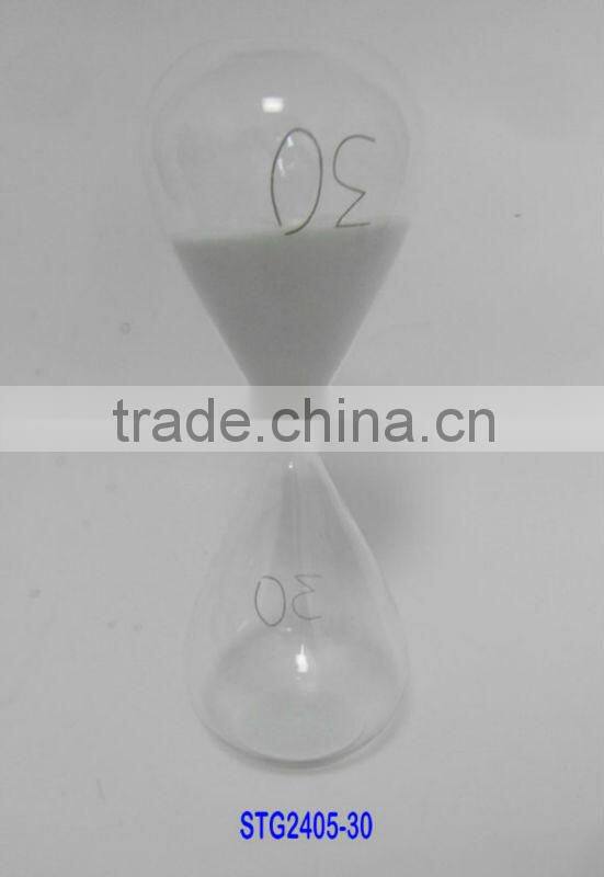 Printed 30 Minutes Hourglass/Glass Sand Timer