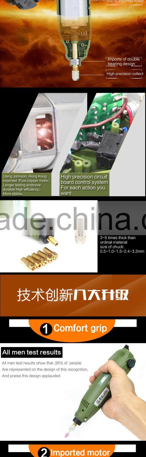 LAOA electrical diamond drill driver nail art construction drilling manicure tools