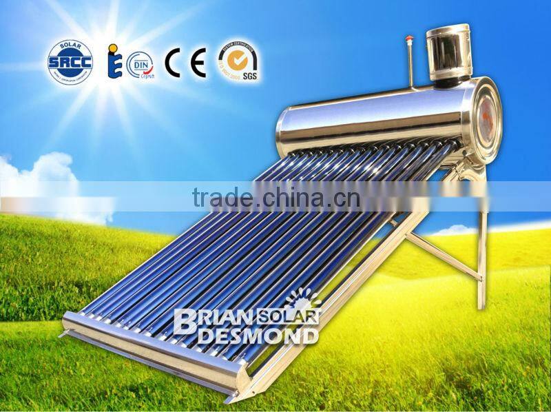 Perfect After-sale Service Homemade Non-pressurized Solar Water Heater