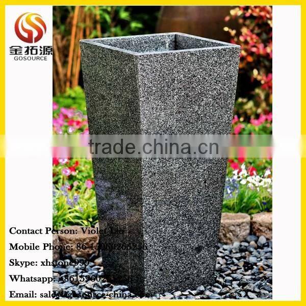 cheap stone garden pot