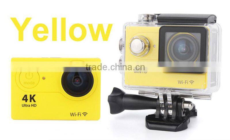 HD 4K Video 170degrees Wide Angle Sports action Camera 2-inch Screen4K 25fps/ 2.7K 30fps/ 1080P 60fps wifi sport Cam