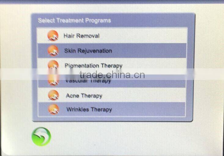 2 years garrantee multifunction hair removal ipl RF Nd yag laser& Black doll laser machine