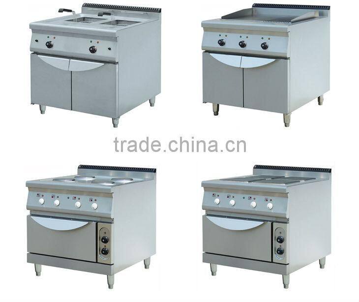 (BN900-E802L) Cosbao electric grill and griddle with digital control, stainless steel flat griddle, hotel kitchen equipment