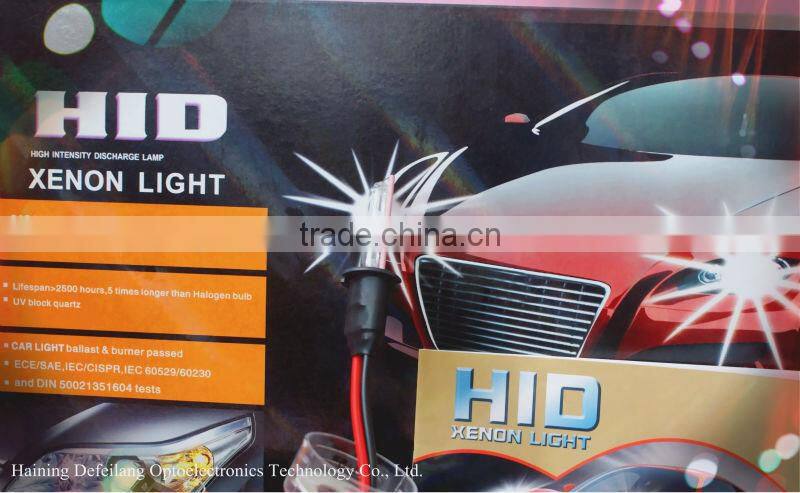 DFL 2013 newest H3 HID Xenon lamp for best quality 35w 55w 75w 3000-30000k