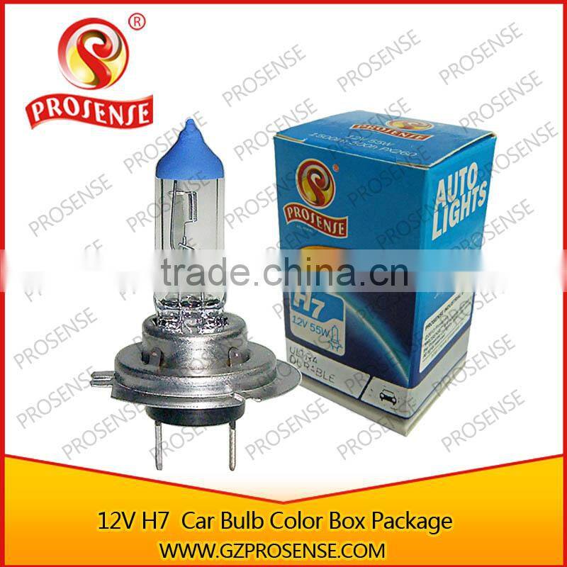 Good Quality H7 12V 55W Clear Car Light Bulb