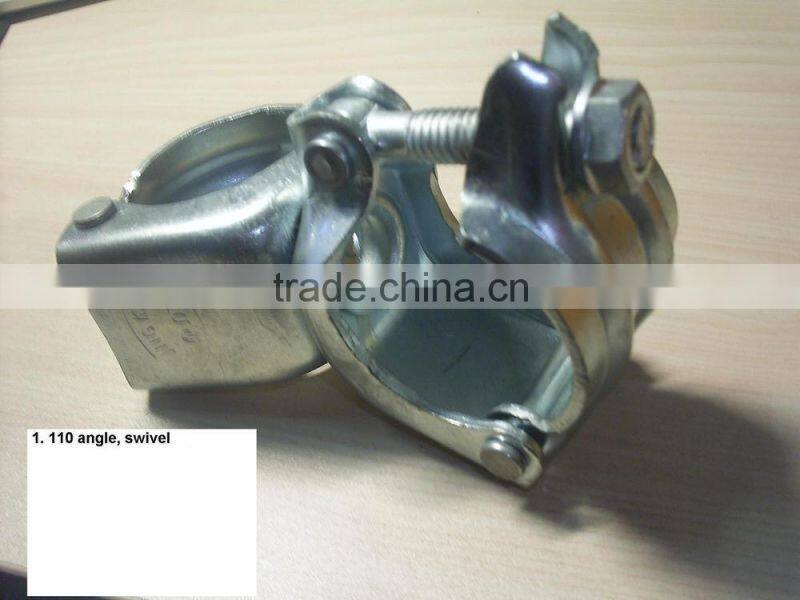construction material steel scaffolding swive lclamp for 48.3mm pipes