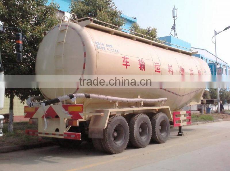 Bulk powder goods tanker trailer