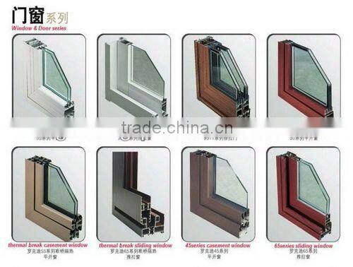 PVC/UPVC house casement windows grill designs india guangzhou factory