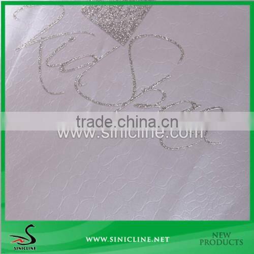 Sinicline Factory Design Fashion Silver Logo Shopping Paper Bag