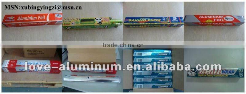 high-quality small aluminum foil rolls(9-20mic)