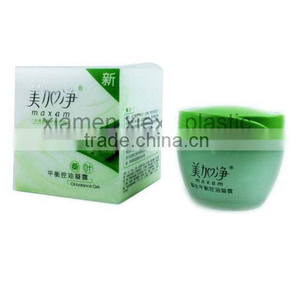 clear pvc boxes print cosmetic stock box