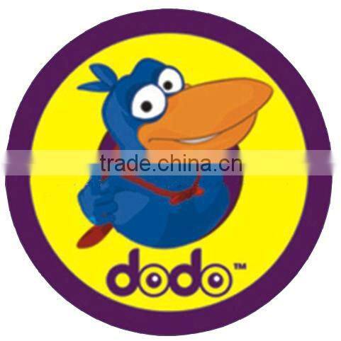 printed pvc rubber cup coaster