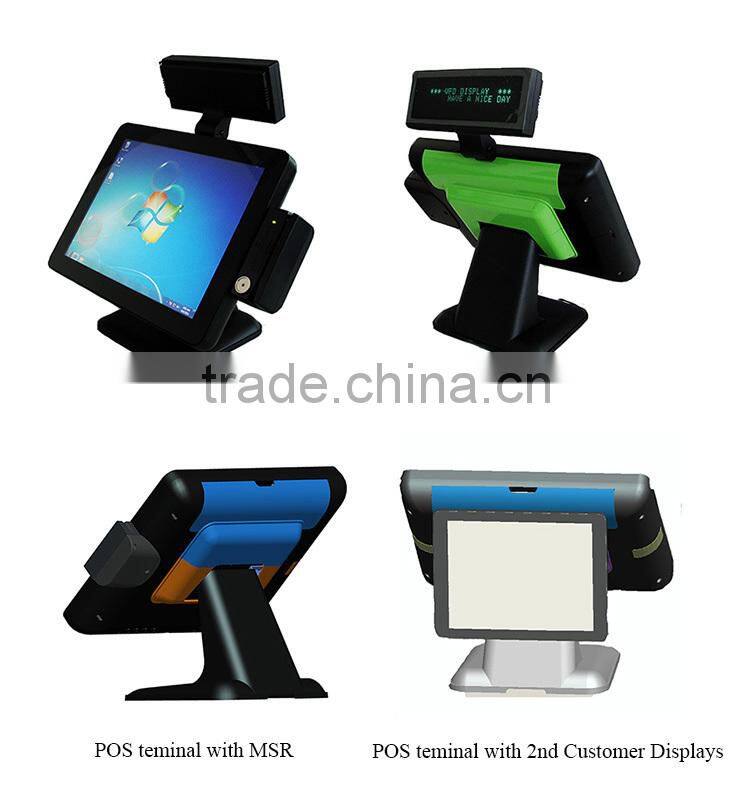 SAW touch screen optional android pos terminal pos software
